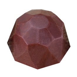 Hexagonal Diamond Praline Mould 10g; 28 pieces